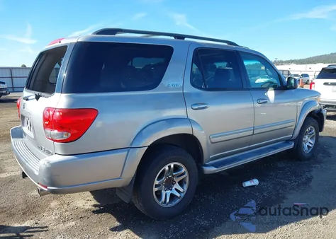 2007 Toyota Sequoia Sr5 V8 из США, поврежденный, VIN 5TDBT44AX7S278387